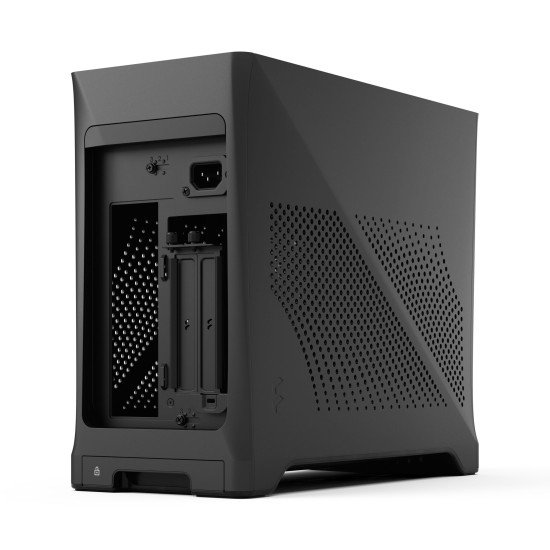 Fractal Design Era 2 Mini Tower Charbon de bois, Gris