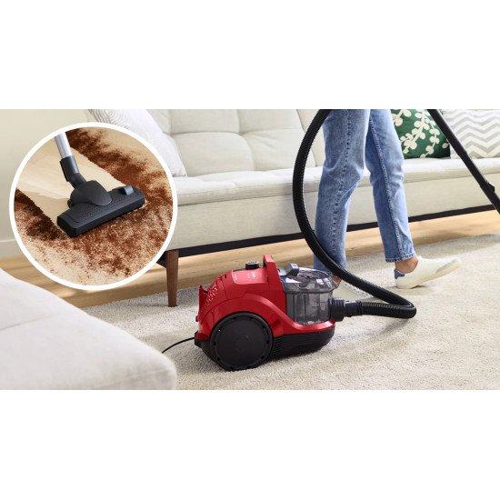 Bosch BGS21CAR Aspirateur 2 L Aspirateur sans sac Sec 750 W Sans sac