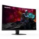 GIGABYTE GS32QC Moniteur de jeu incurvé 31,5" QHD - 2560 x 1440, 1500R, 165Hz, 1ms, 300 cd/m², FreeSync Premium, HDR Ready, HDMI 2.0, DisplayPort 1.4