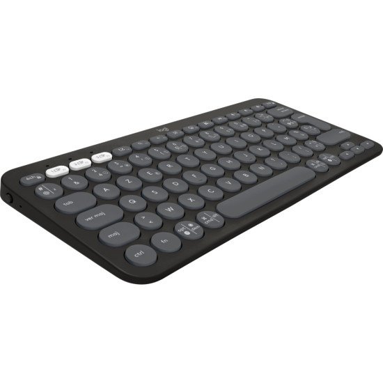 Logitech Pebble 2 Combo clavier Souris incluse RF sans fil + Bluetooth AZERTY Français Graphite