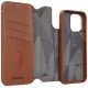 Decoded D24IPO15PDW5TN coque de protection pour téléphones portables 15,5 cm (6.1") Étui avec portefeuille Marron