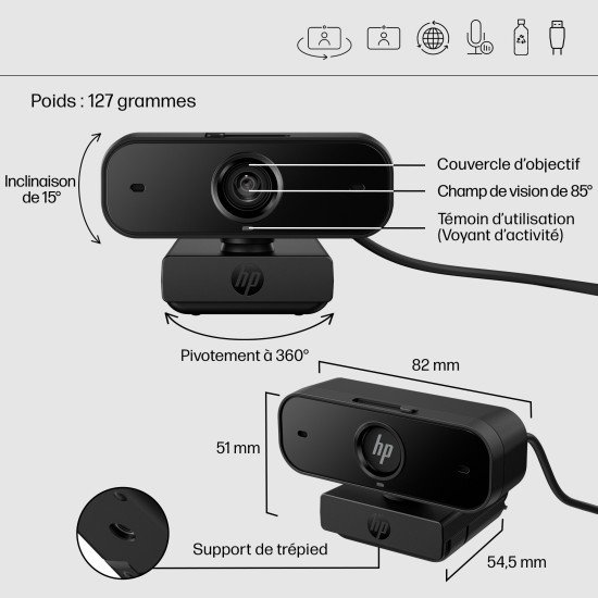 HP Webcam Full HD 435