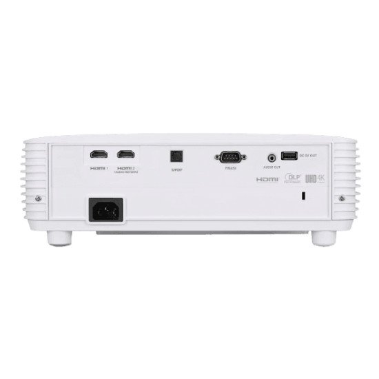 Acer Home H6830BD Projecteur à focale standard 4000 ANSI lumens DLP UHD 4K (3840x2160) Compatibilité 3D Blanc