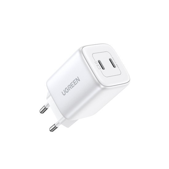 Ugreen 15327 chargeur d'appareils mobiles Universel Blanc Secteur Charge rapide Intérieure