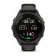 Garmin Forerunner 265S 2,79 cm (1.1") AMOLED 42 mm Noir, Gris GPS (satellite)