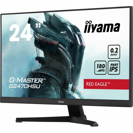 iiyama G-MASTER G2470HSU-B6 écran PC 60,5 cm (23.8") 1920 x 1080 pixels Full HD Noir