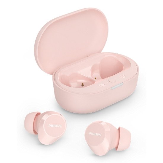 Philips TAT1209PK/00 écouteur/casque True Wireless Stereo (TWS) Ecouteurs Appels/Musique Bluetooth Rose