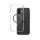 PanzerGlass CARE by PG Green MagSafe iPhone16 6.7 coque de protection pour téléphones portables Housse Transparent