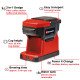 Einhell TE-CF 18 Li-Solo Semi-automatique 0,24 L