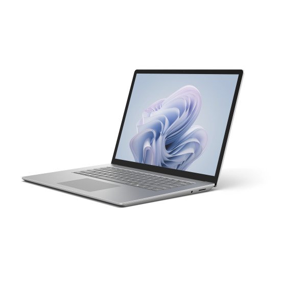 Microsoft Surface Laptop 6 Intel Core Ultra 5 135H Ordinateur portable 38,1 cm (15") Écran tactile 16 Go LPDDR5x-SDRAM 256 Go SSD Wi-Fi 6E (802.11ax) Windows 11 Pro Platine