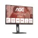 AOC E3 U27E3UF écran PC 68,6 cm (27") 3840 x 2160 pixels 4K Ultra HD LED Noir