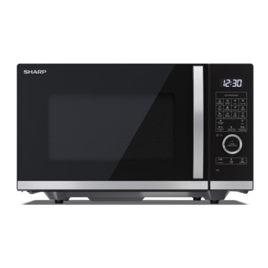 Sharp YC-QC254AE-B micro-onde Comptoir Micro-onde combiné 25 L 900 W Noir