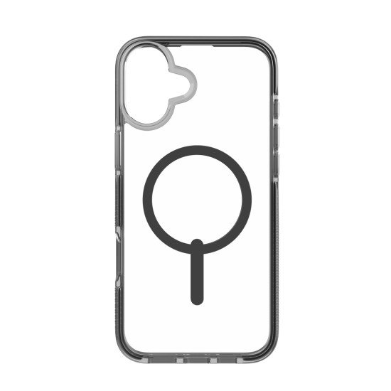 ZAGG Santa Cruz Snap coque de protection pour téléphones portables 17 cm (6.7") Housse Noir, Transparent