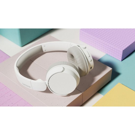 Philips TAH3209WT/00 écouteur/casque Sans fil Arceau Appels/Musique Bluetooth Blanc