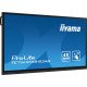 iiyama TE7512MIS-B3AG affichage de messages En forme de kiosk 190,5 cm (75") LCD Wifi 400 cd/m² 4K Ultra HD Noir Écran tactile Intégré dans le processeur Android 11 24/7