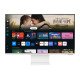 Samsung Smart Monitor M8 M80D écran PC 81,3 cm (32") 3840 x 2160 pixels 4K Ultra HD LED Blanc