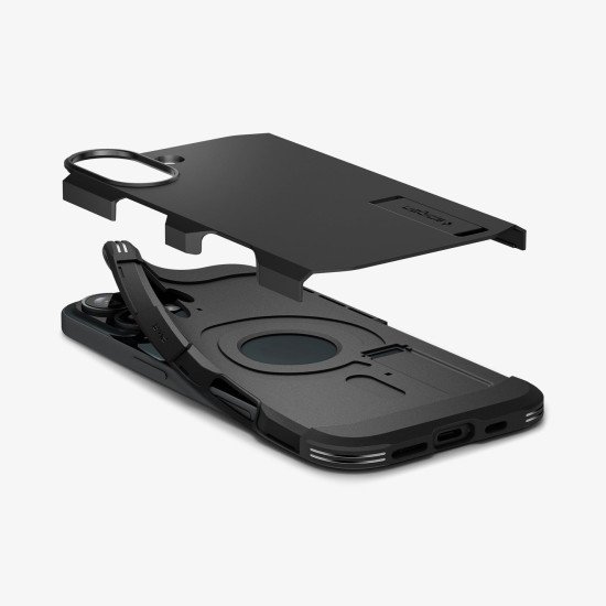 Spigen Tough Armor coque de protection pour téléphones portables 15,5 cm (6.1") Housse Noir