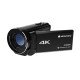 AgfaPhoto CC4000W caméscope numérique Caméscope portatif 24 MP 4K Ultra HD Noir