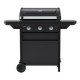 Campingaz Compact 3 L Grill Baril Gaz Noir 7500 W