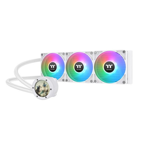 Thermaltake TH360 V2 Ultra ARGB Processeur Kit de refroidissement du liquide 36 cm Blanc 1 pièce(s)