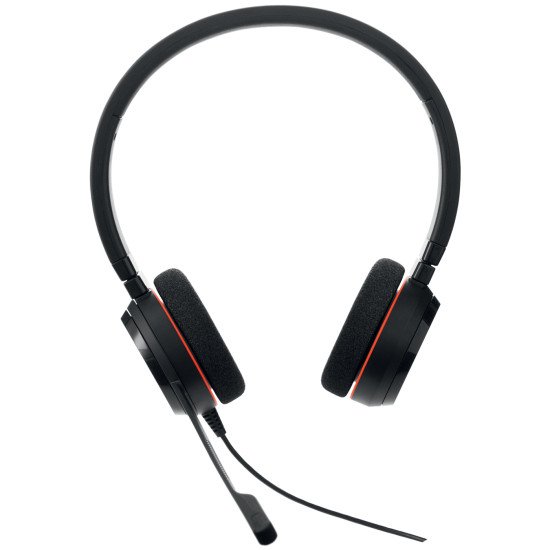 Jabra Evolve 20 Casque Avec fil Arceau Bureau/Centre d'appels USB Type-C / USB Type-A Noir