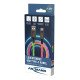 Ansmann 1700-0158 câble USB 1 m USB A USB C Multicolore