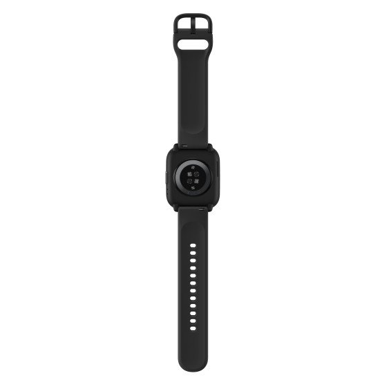 Amazfit Active 4,45 cm (1.75") AMOLED Numérique 390 x 450 pixels Écran tactile Noir GPS (satellite)