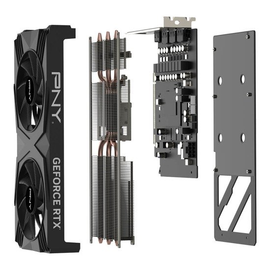 PNY VCG4060T16DFXPB1 carte graphique NVIDIA GeForce RTX 4060 Ti 16 Go GDDR6