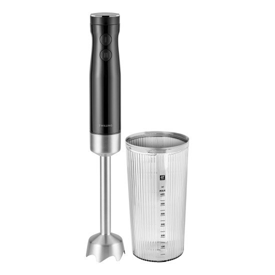 ZWILLING ENFINIGY HAND BLENDER BLACK 0,6 L Mélangeur par immersion 800 W Noir, Acier inoxydable