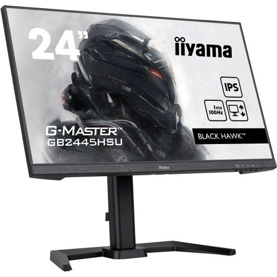 iiyama G-MASTER GB2445HSU-B2 LED display 60,5 cm (23.8") 1920 x 1080 pixels Full HD Noir