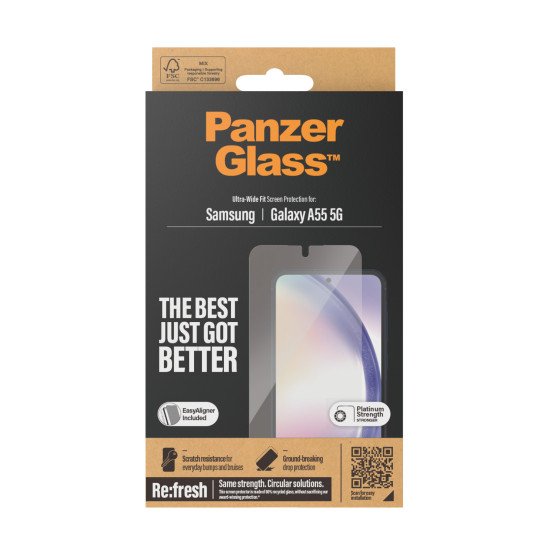 PanzerGlass Re Fresh Samsung New A54 5G UWF Protection d'écran transparent 1 pièce(s)