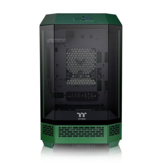 Thermaltake 300 Racing Green Micro Tower Vert