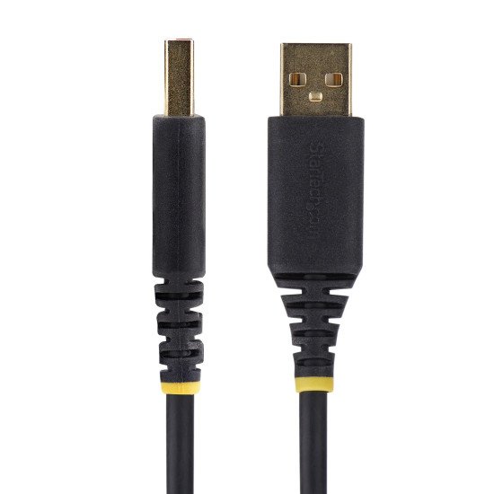 StarTech.com Câble USB vers Null Modem Série de 30cm, COM Retention, FTDI, Câble Adaptateur USB-A vers DB9 RS232, Vis/Écrous DB9 Interchangeables, Windows/macOS/Linux