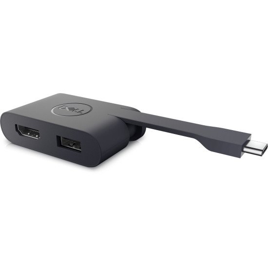 DELL DA20 USB Type-C HDMI + USB Noir