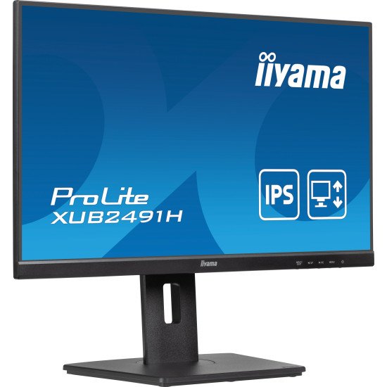 iiyama ProLite XUB2491H-B1 écran PC 60,5 cm (23.8") 1920 x 1080 pixels Full HD LED Noir