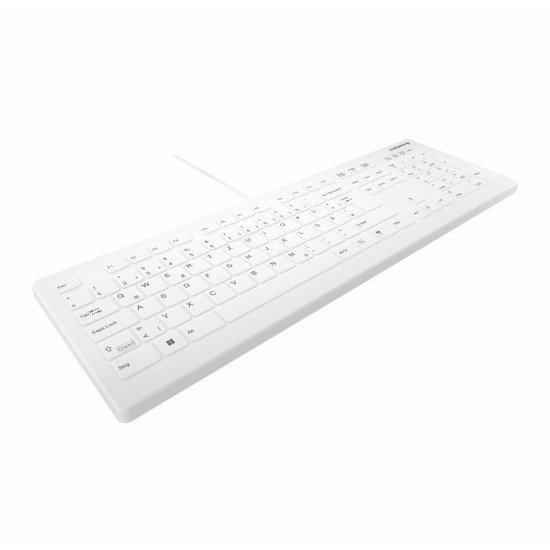 CHERRY AK-C8112 clavier USB QWERTY Allemand Blanc