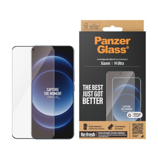 PanzerGlass 8074 écran et protection arrière de téléphones portables Protection d'écran transparent Xiaomi 1 pièce(s)