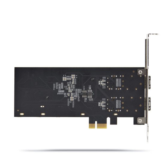 StarTech.com Carte Réseau GbE SFP à 2 Port, PCIe 2.0 x1, Intel I350-AM2, Carte Contrôleur 2x 1GbE, 1000BASE Cuivre/Fibre Optique, Carte Réseau Gigabit Ethernet NIC, Backplanes Serveur/PC - Compatible Windows/Linux