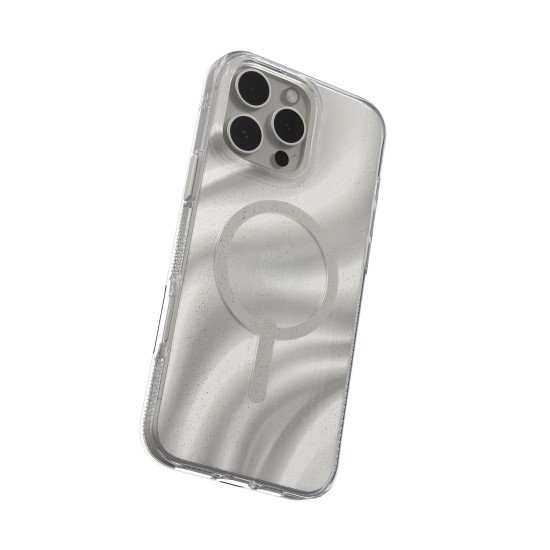 ZAGG Milan Snap coque de protection pour téléphones portables 17,5 cm (6.9") Housse Argent, Transparent