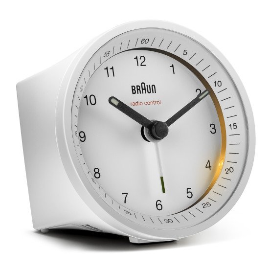 Braun BC07W-DCF Réveil à quartz Blanc