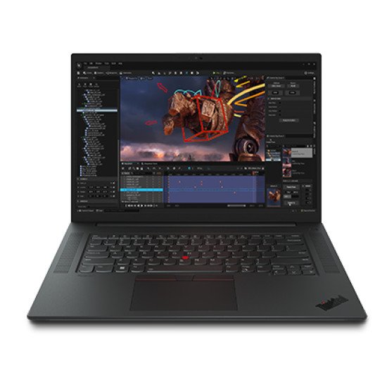 Lenovo ThinkPad P1 Station de travail mobile 40,6 cm (16") WQXGA Intel® Core™ i7 i7-13800H 32 Go DDR5-SDRAM 1 To SSD NVIDIA GeForce RTX 4080 Wi-Fi 6E (802.11ax) Windows 11 Pro Noir