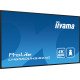 iiyama LH6560UHS-B2AG affichage de messages Carte A numérique 165,1 cm (65") LED Wifi 500 cd/m² 4K Ultra HD Noir Intégré dans le processeur Android 11 24/7