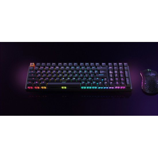 Glorious PC Gaming Race GMMK 2 clavier Jouer USB Allemand Noir