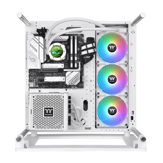 Thermaltake TH420 V2 Ultra ARGB Processeur Refroidisseur hybride Blanc 1 pièce(s)