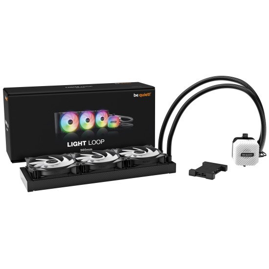 be quiet! Light Loop 360mm Processeur Refroidisseur de liquide tout-en-un 36 cm Noir 1 pièce(s)