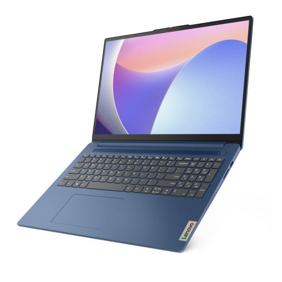 Lenovo IdeaPad Slim 3 16IAH8 Intel® Core™ i5 i5-12450H Ordinateur portable 40,6 cm (16") WUXGA 16 Go LPDDR5-SDRAM 1 To SSD Wi-Fi 6 (802.11ax) Bleu