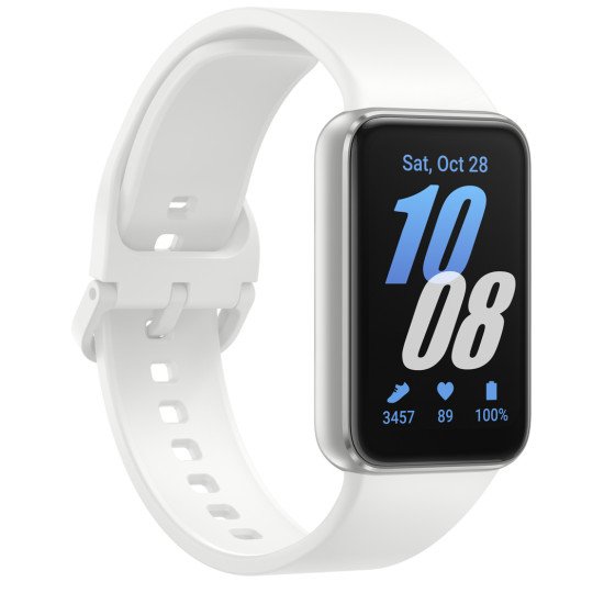 Samsung Galaxy Fit3 4,06 cm (1.6") AMOLED 40 mm Numérique 256 x 402 pixels Écran tactile Argent