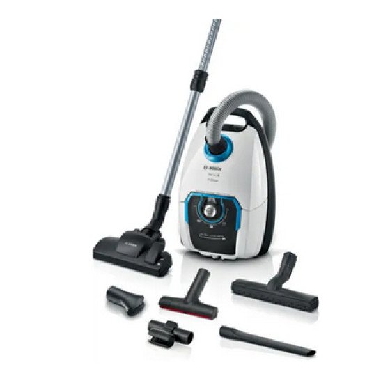 Bosch Serie 8 BGB75XSIL Aspirateur 5 L Aspirateur sans sac Sec 650 W Sac à poussière