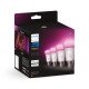 Philips Hue White and Color ambiance A60 - Ampoule connectée E27 - 800 (pack de 4)