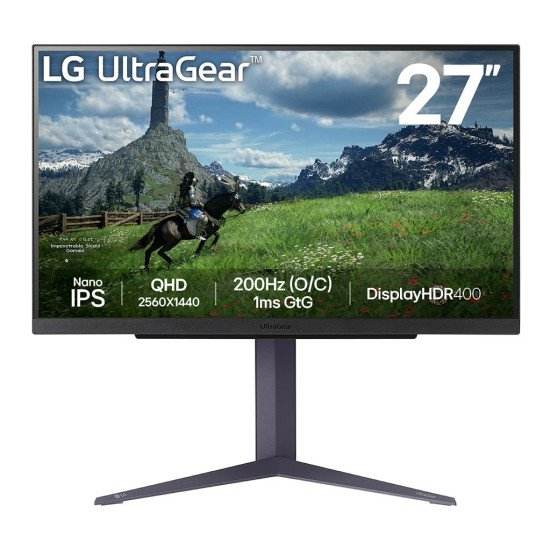 LG 27GS85Q-B écran PC 68,6 cm (27") 2560 x 1440 pixels Quad HD LCD Noir